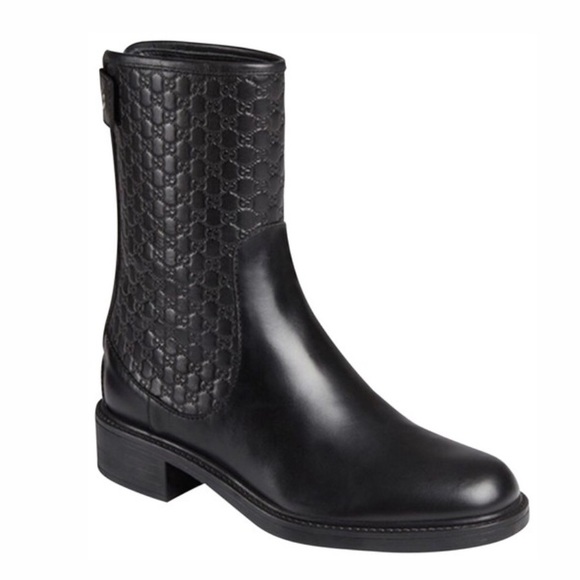 Gucci Micro Gg Guccissima Leather Boots/Booties - Picture 1 of 14